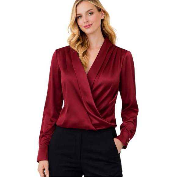 Silky Soft Draping Top - Picture 3 of 10